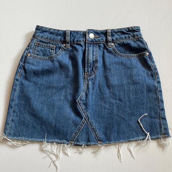 PacSun Los Angeles denim skirt women’s size 0 (waist 24) - Picture 1 of 8